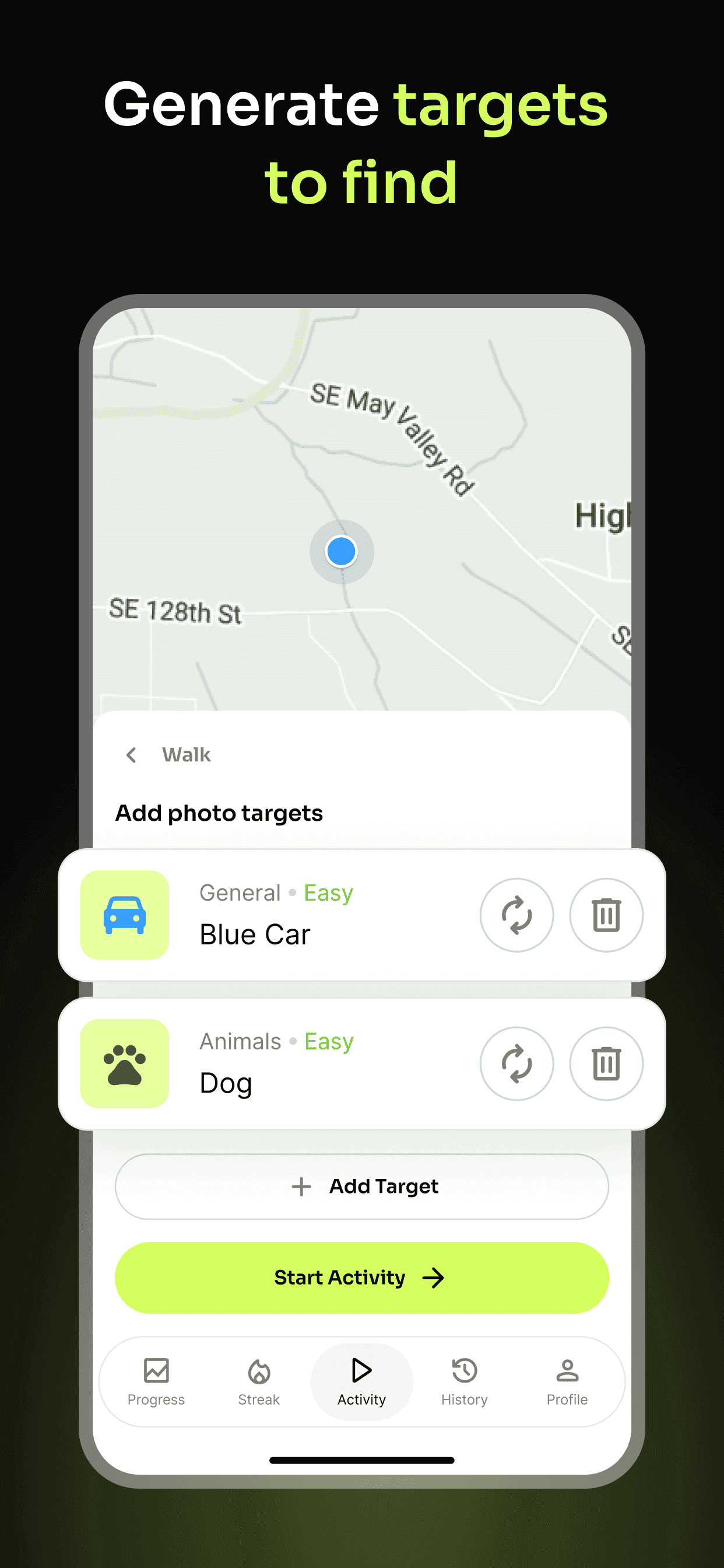 Generate your targets